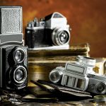 Old,Camera,In,The,Studio,On,An,Old,Background